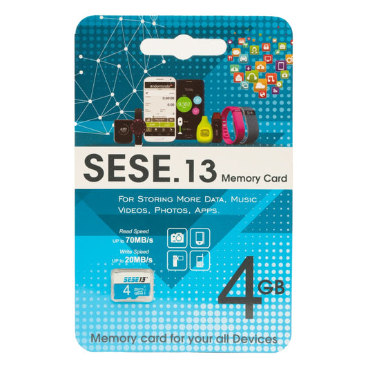 SESE.13 High Speed Class 10/U1/U3 Memory Card 4/8/16/32/64/128GB