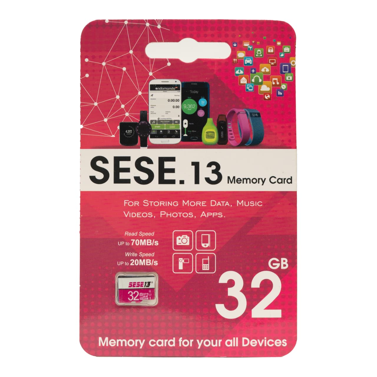 SESE.13 High Speed Class 10/U1/U3 Memory Card 4/8/16/32/64/128GB