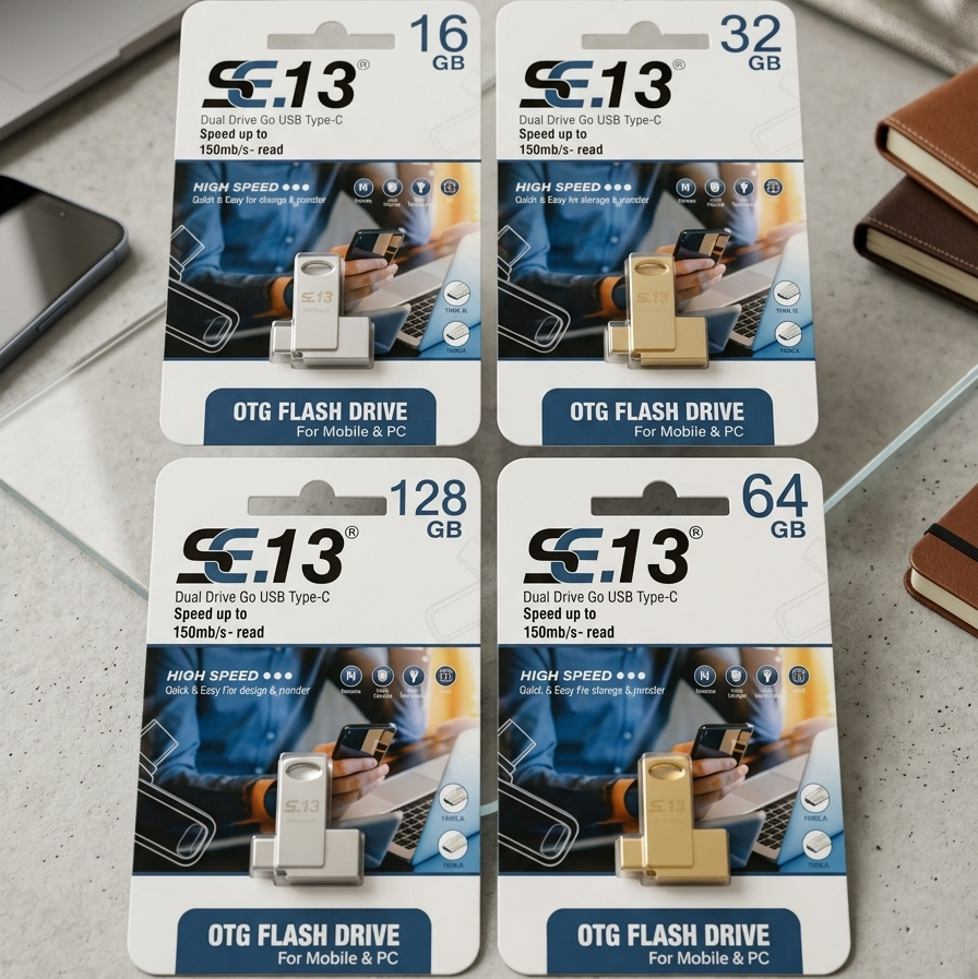 SE.13 OTG FLASH DRIVE Type-C OTG 16/32/64/128GB